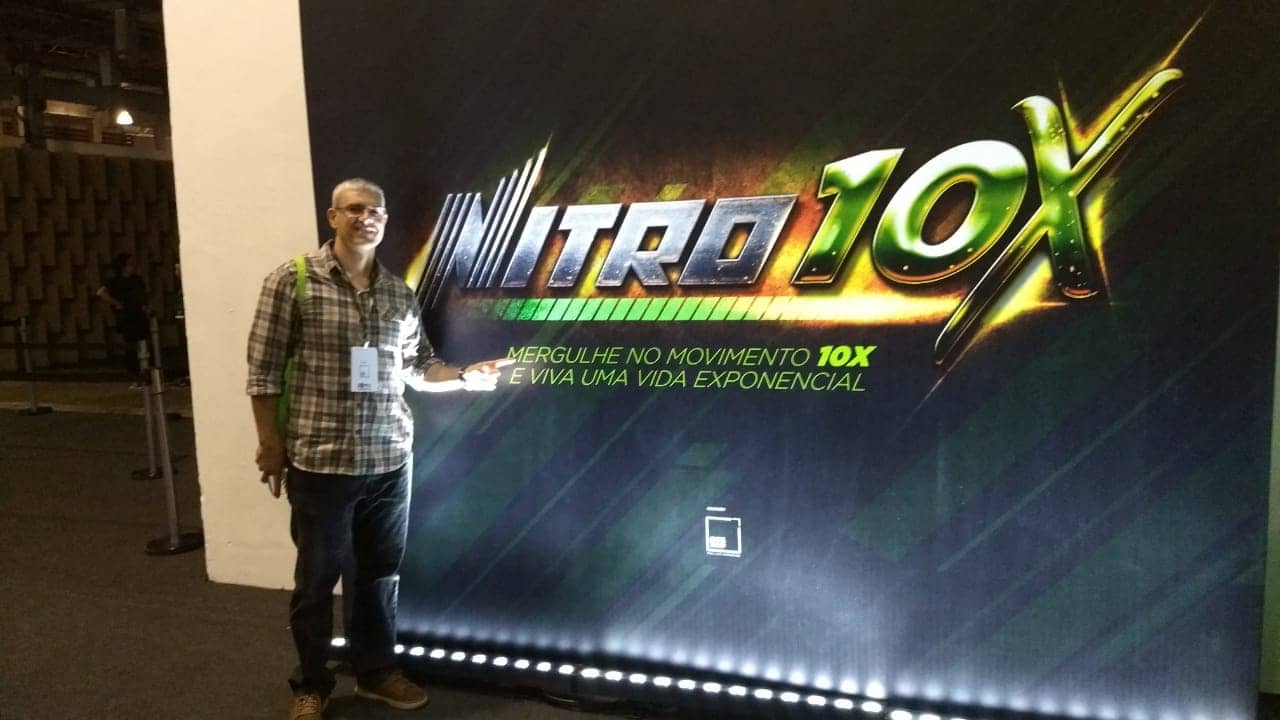 Nitro 10X primeira vez no brasil rodlopes profissional digital